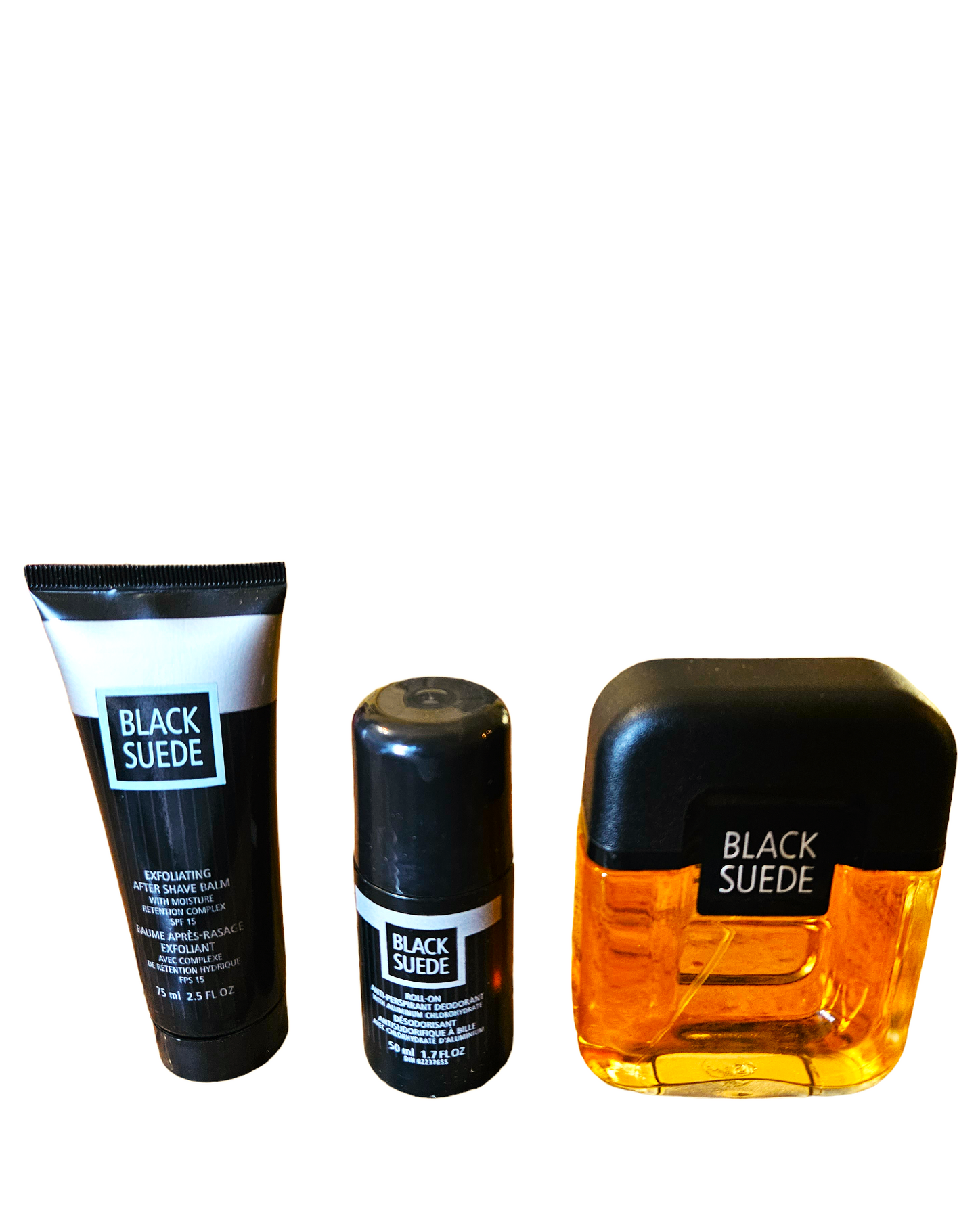 Avon Black Suede Men's Gift Set