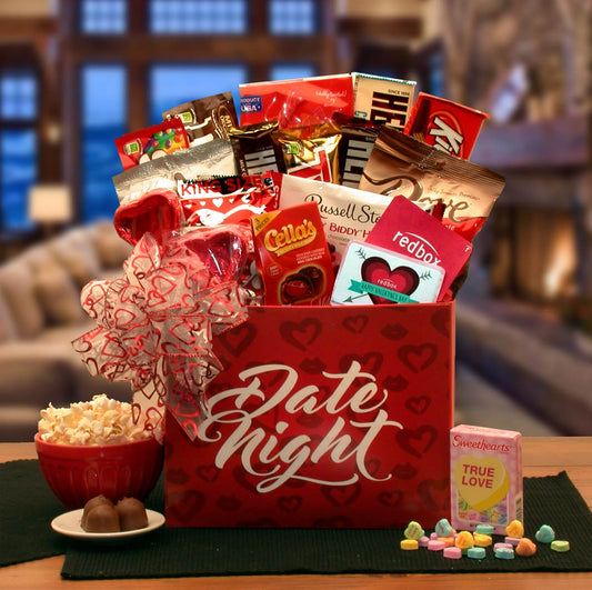 Date Night Valentine Gift Basket