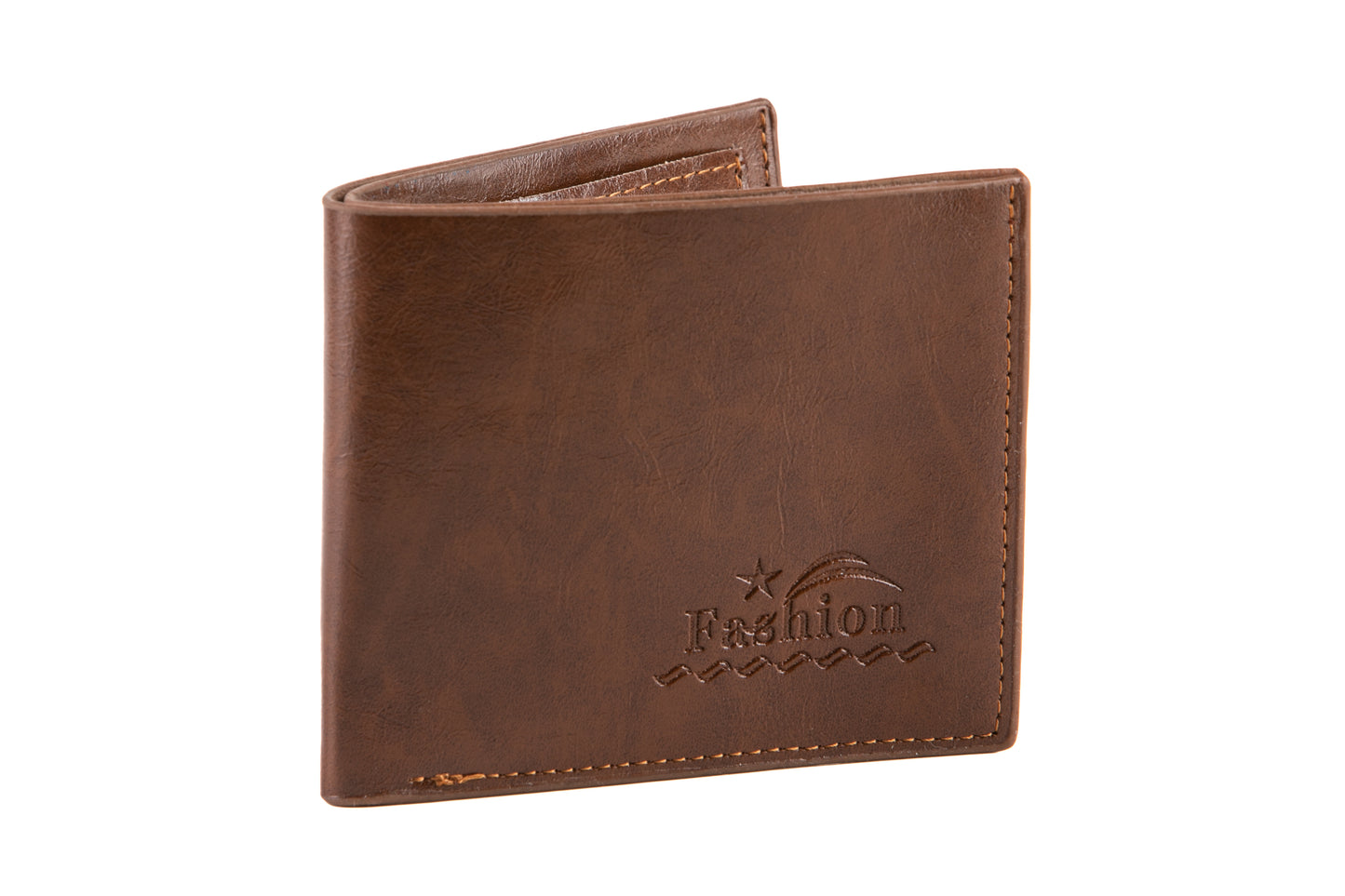 Gifts For Men Brown Leather Wallet By Fashion